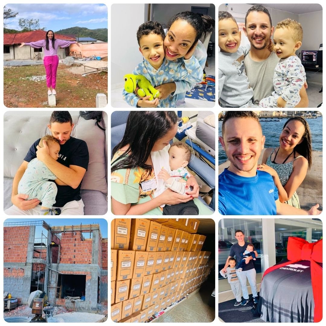 Gustavo e Stephanie Honorato